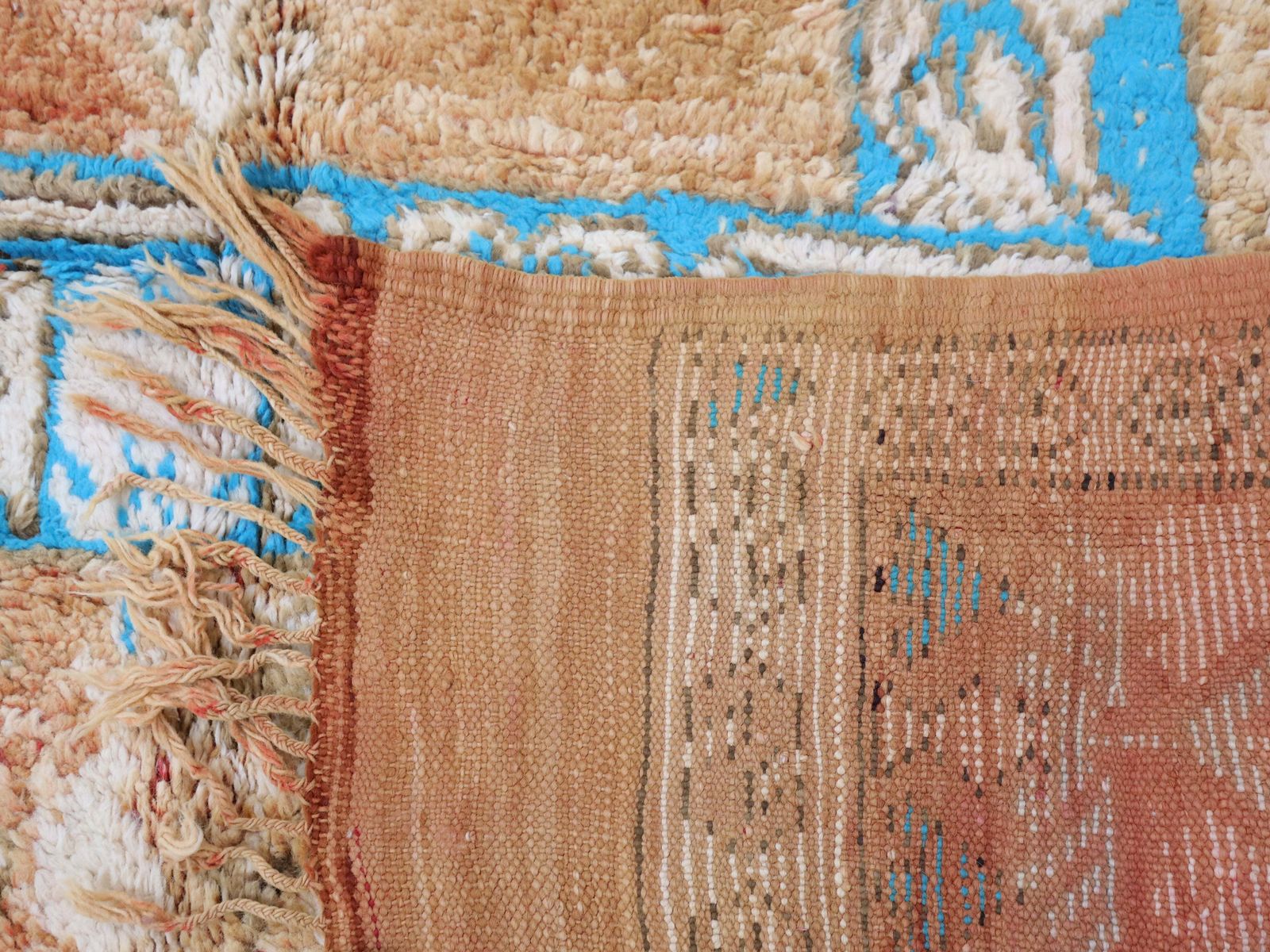 Textiles Cila Vintage Moroccan Rug 5'8" X 9'9" photo