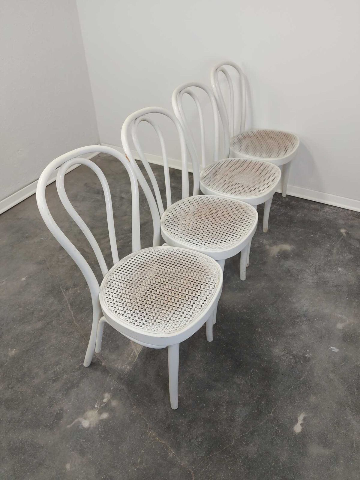 1 Of 9, Dining Chair, Bentwood Cane, No. 18, 1970s photo 170.0