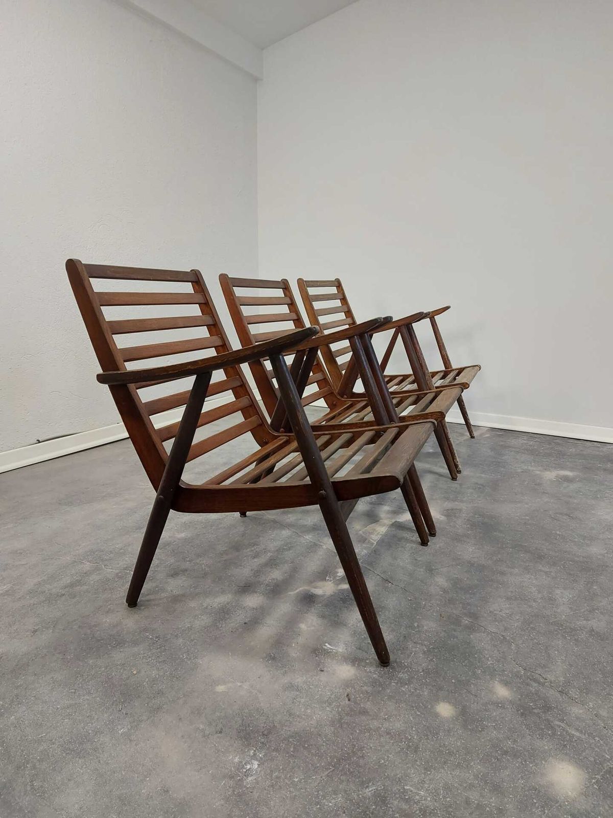 Armchair 1960s, 1 Of 3, Vintage