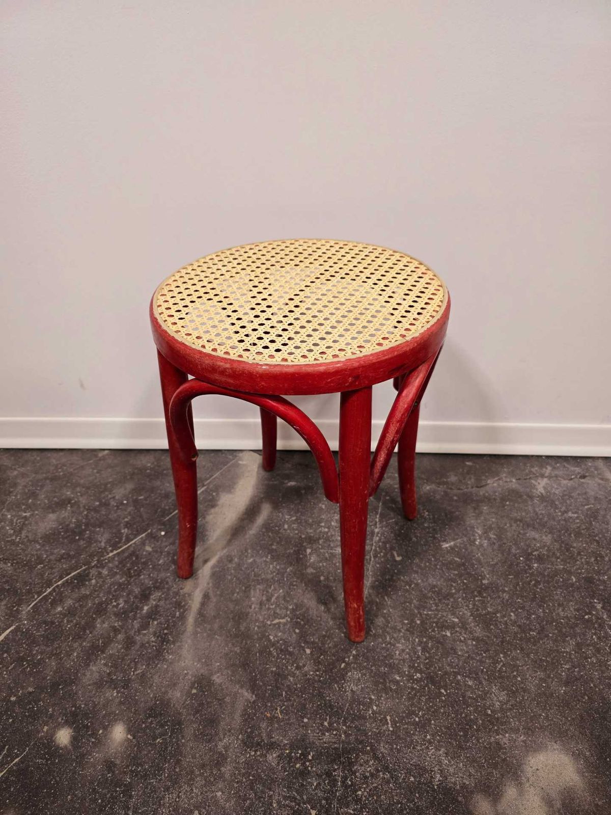 Bentwood Stool 1950s, Vintage photo vinterior
