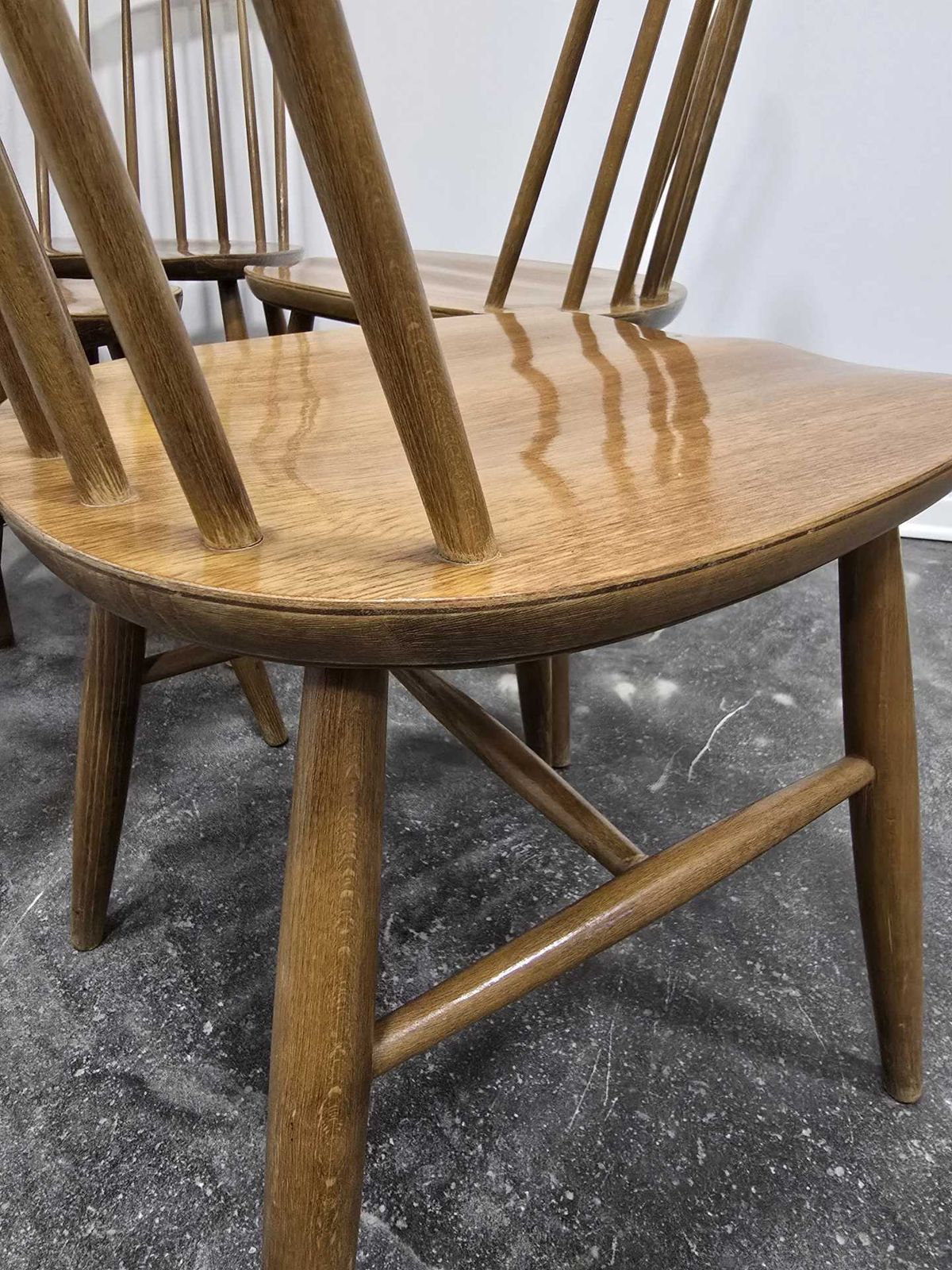 photo for sale Dining Chairs By Ilmari Tapivaara 1970s Set Of 4