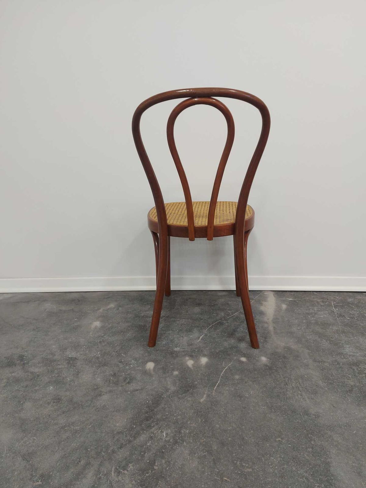 Furniture Dining Chair, Bentwood Cane, No. 18, 1970s photo