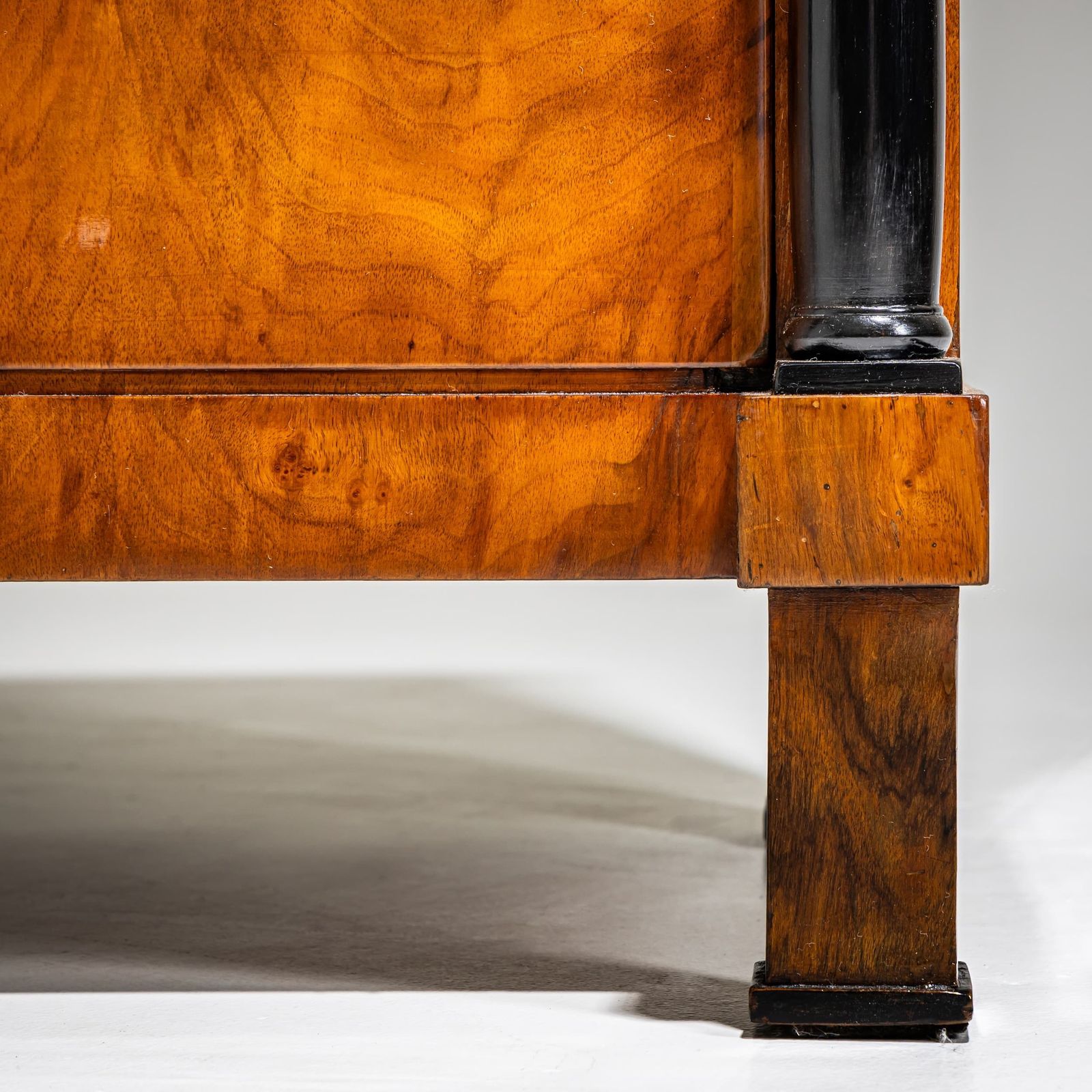 Biedermeier Chest Of Drawers In Walnut, German, Circa 1820 photo buy