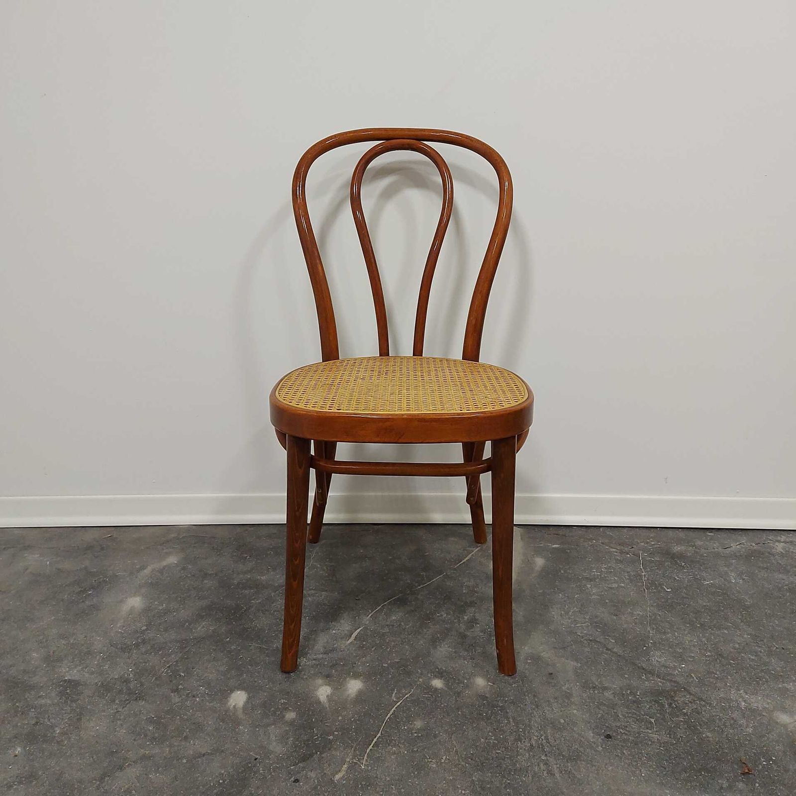 photo for sale Dining Chair, Bentwood Cane, No. 18, 1980s 1 Of 7