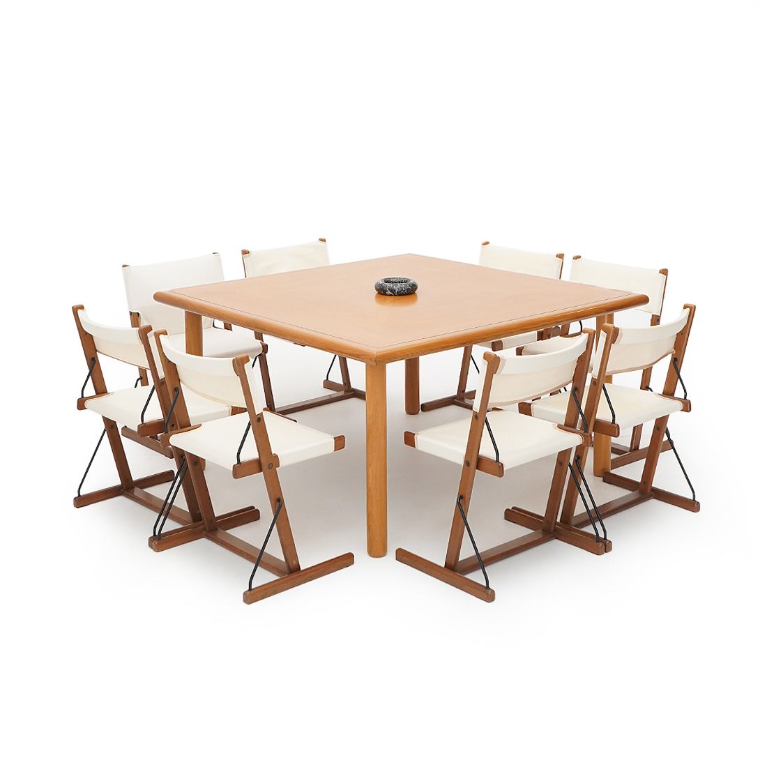 Square “Condogu” Table By Luigi Massoni For Porro, 1970s photo vintage
