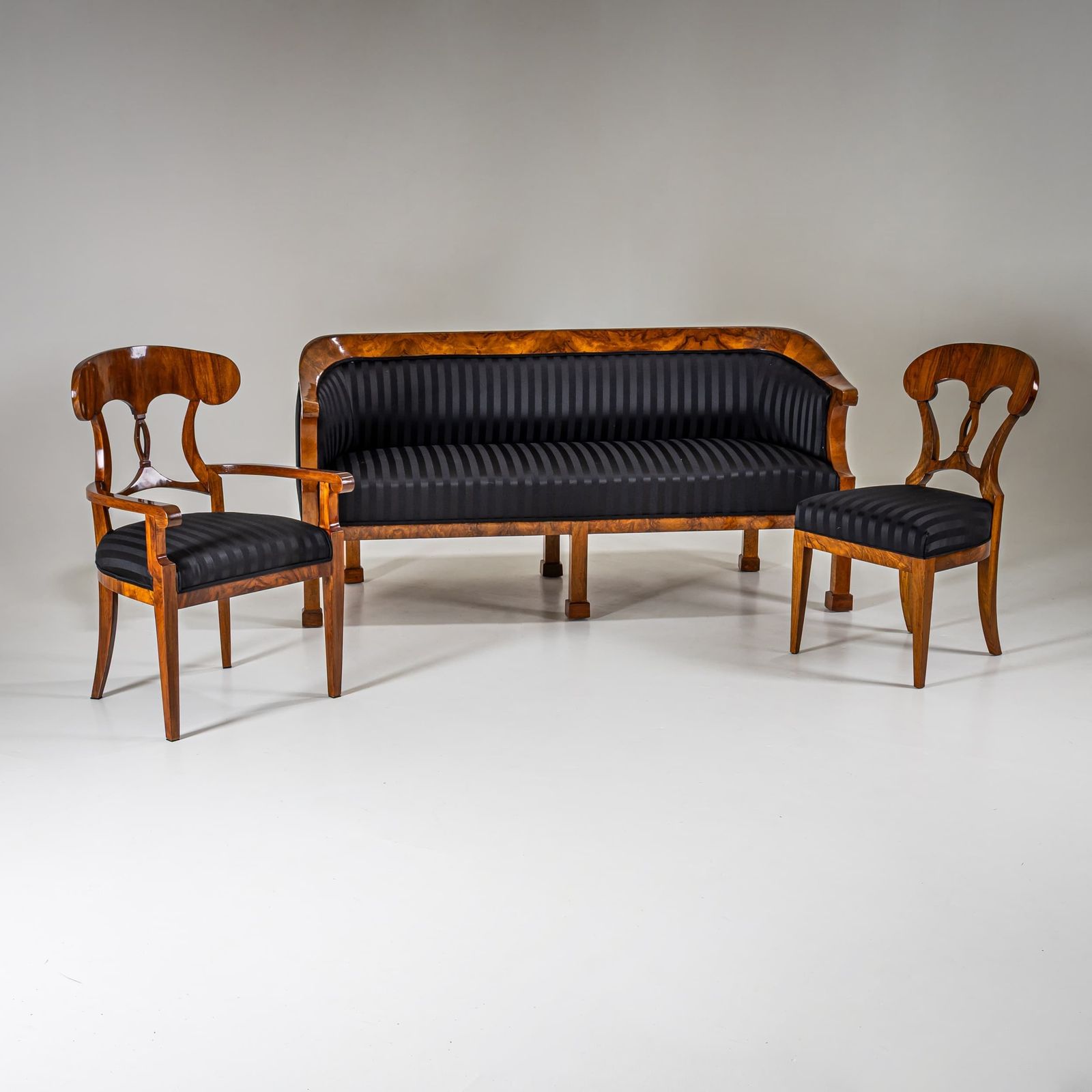 Biedermeier Sofa, Germany, Circa 1820 photo vintage