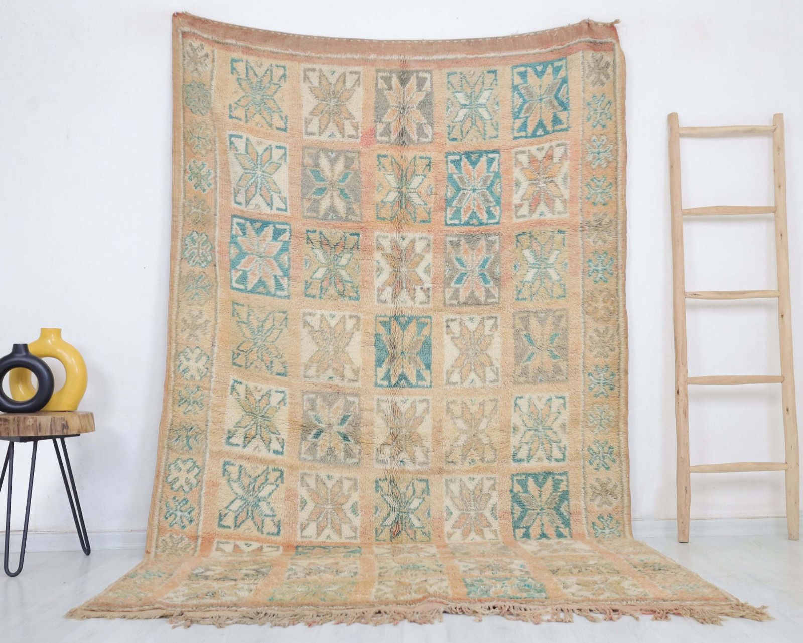 Kalismo Vintage Moroccan Rug 5'5" X 8'1"