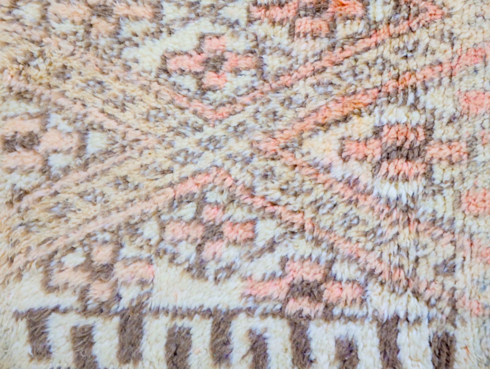 Hizal Vintage Moroccan Rug 5'1" X 9'3" photo vintage