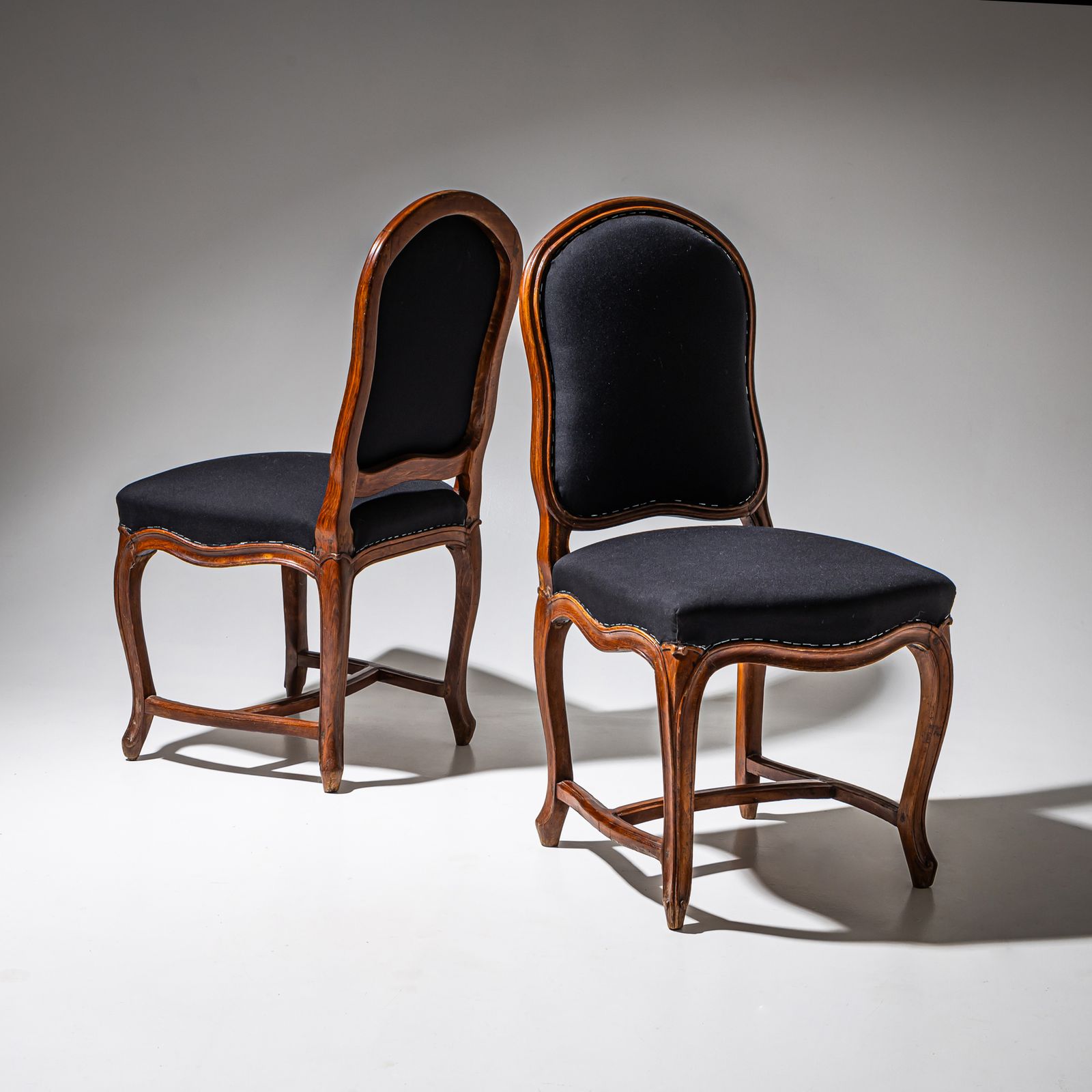 Pair Of Baroque Side Chairs, Mid 18th Century photo furniture