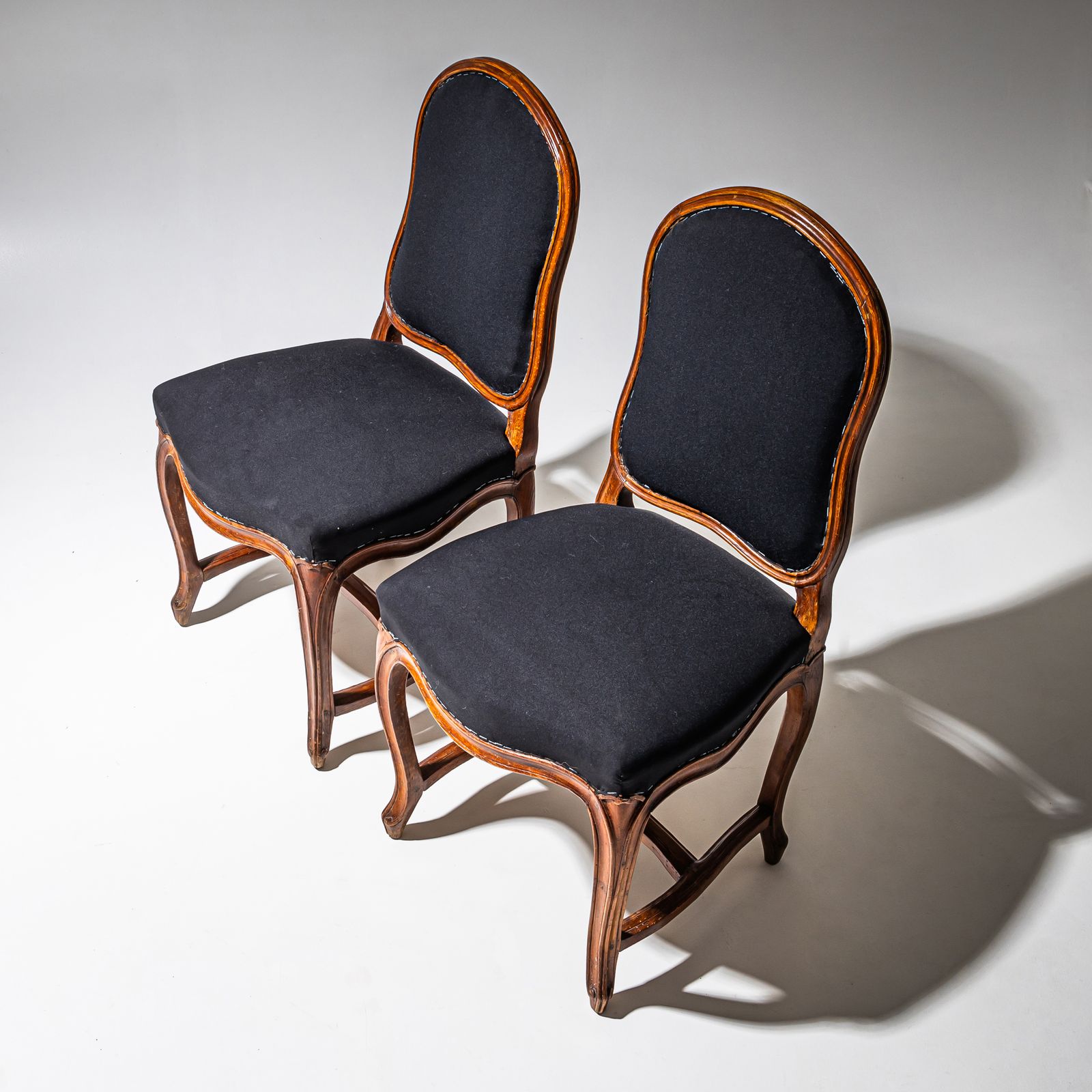Pair Of Baroque Side Chairs, Mid 18th Century photo vinterior