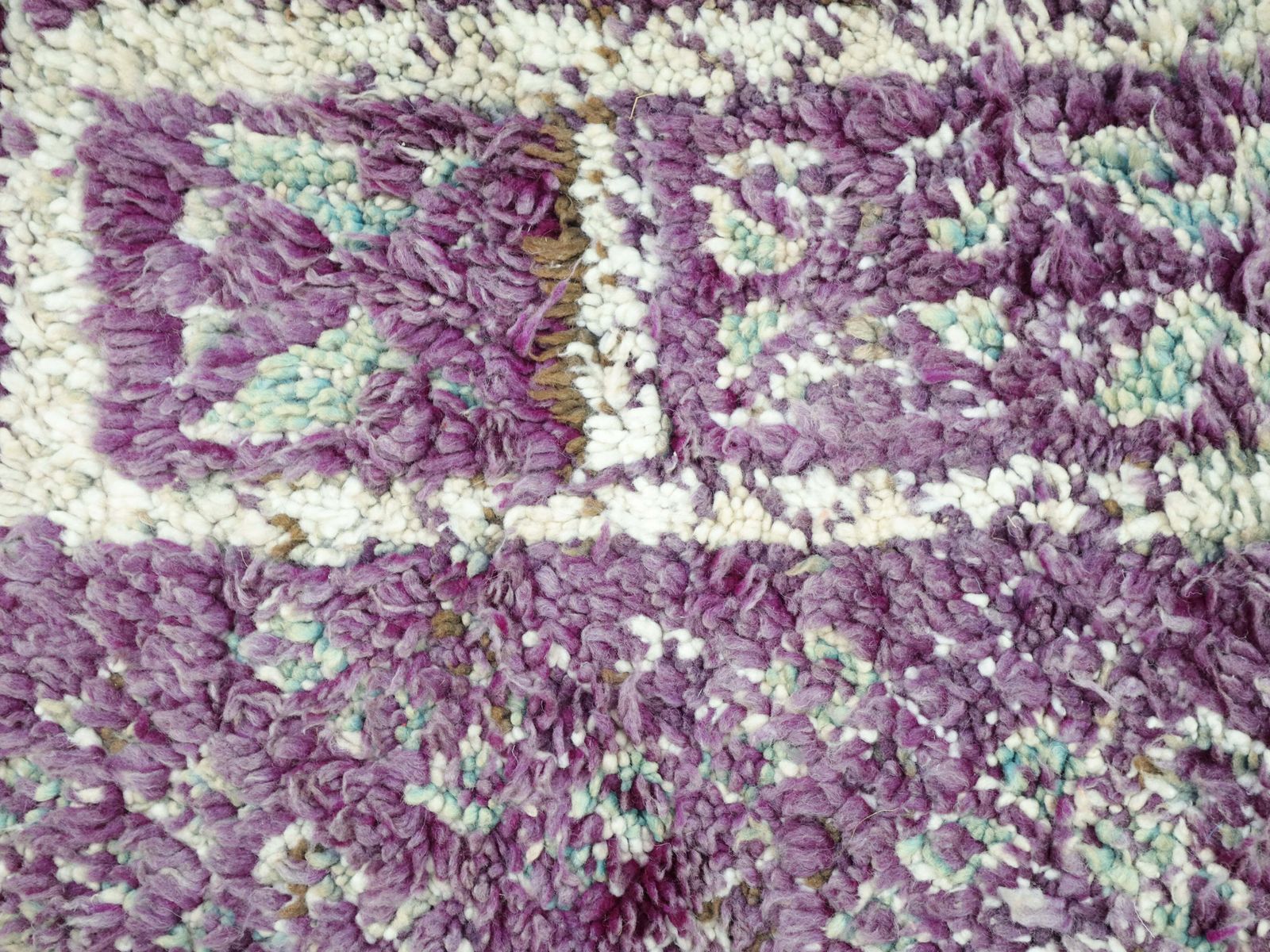 Izlan Vintage Moroccan Rug 6'6" X 9'5" photo vintage