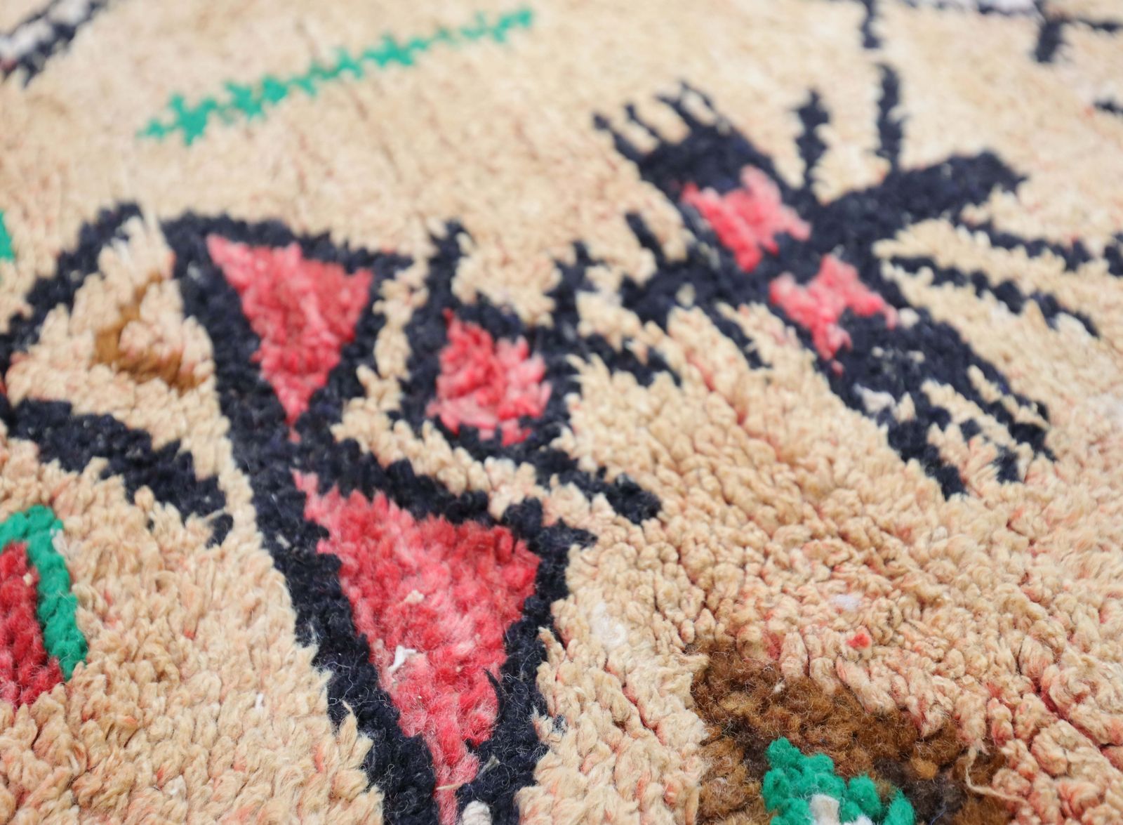 Ufella Vintage Moroccan Rug 4'7" X 8'3" photo vinterior