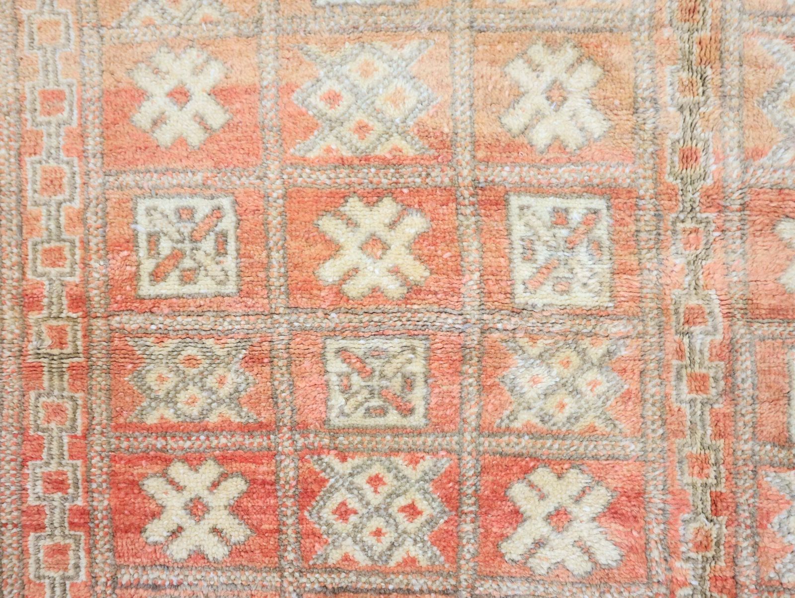 Yalouz Vintage Moroccan Rug 4'1" X 5'3" photo buy