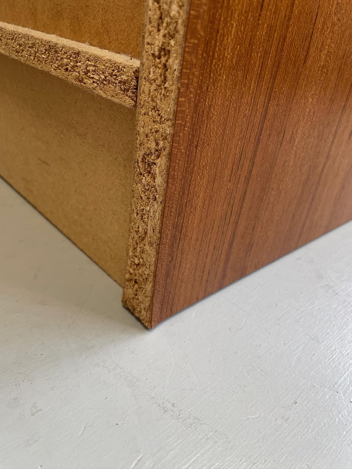 Small Mid Century Teak Chest Of Drawers Or Bedside Cabinet photo vinterior