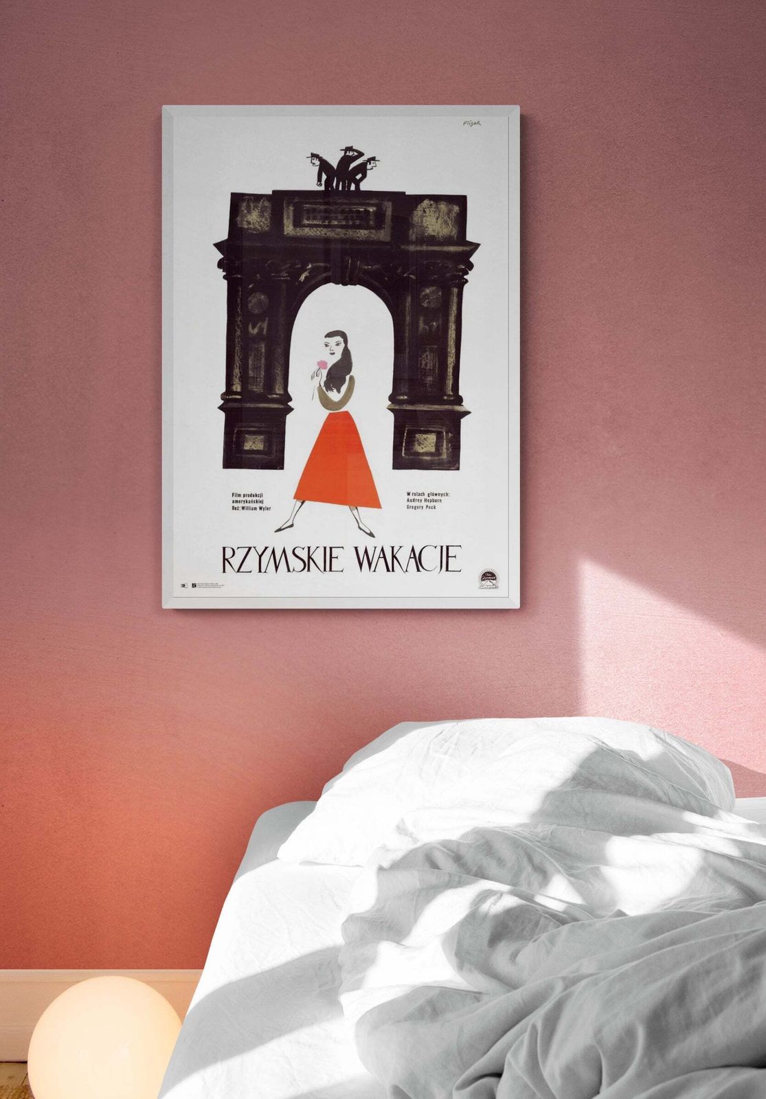 Roman Holiday Polish Poster photo furniture