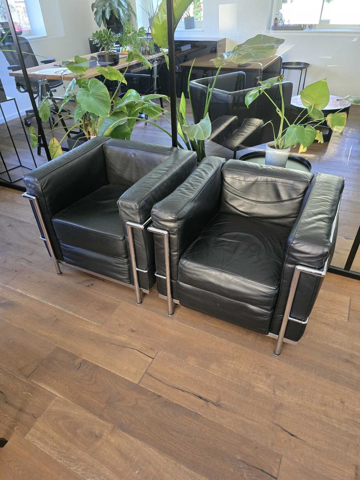 Furniture Lc2  Le Corbusier Armchair, 1990 S photo