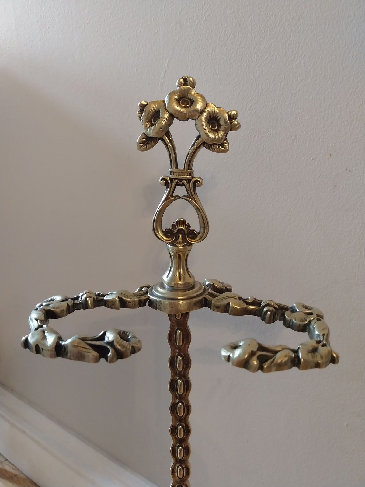 19th Century French Brass Aesthetic Stick Stand. photo for sale
