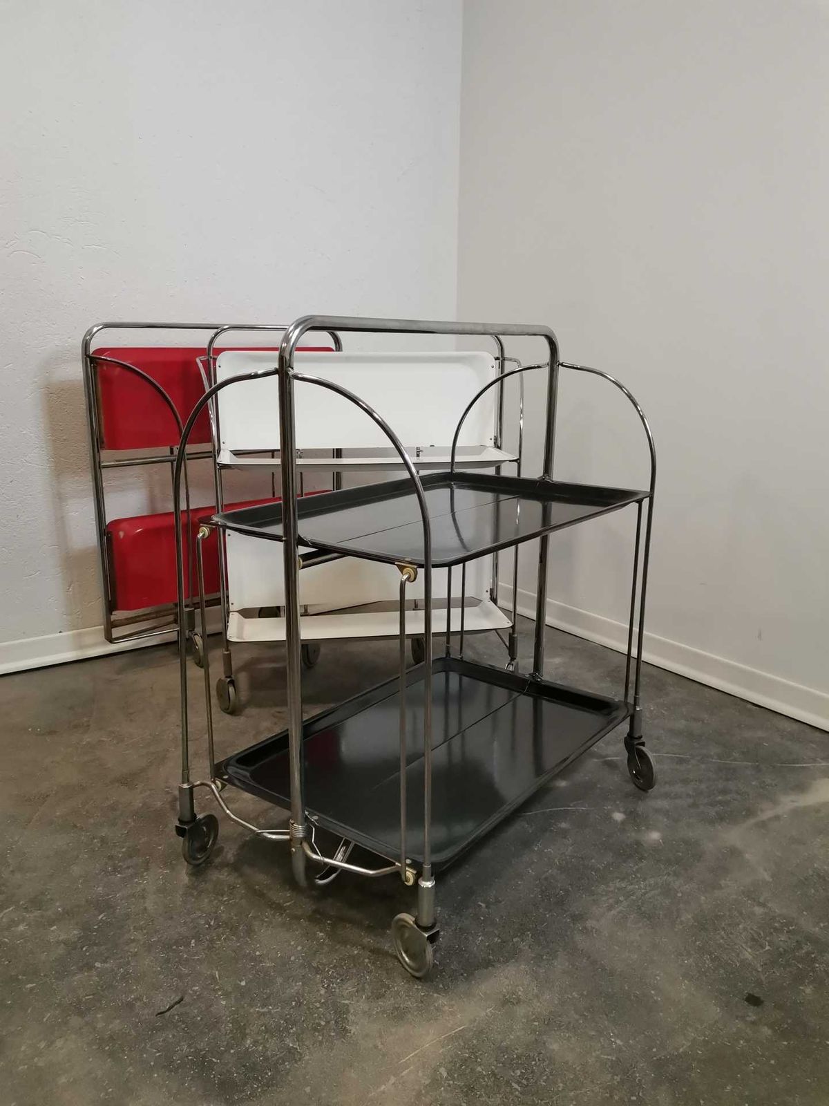 Folding Gerlinol Trolley 1960s, 1 Of 3