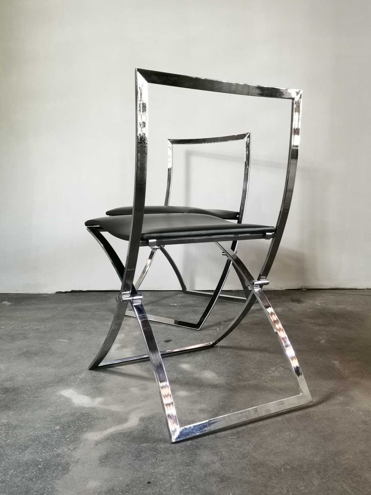 Marcello Cuneo, Model “Luisa”, 1970s Set Of 4 Dining Chairs photo 2089.0