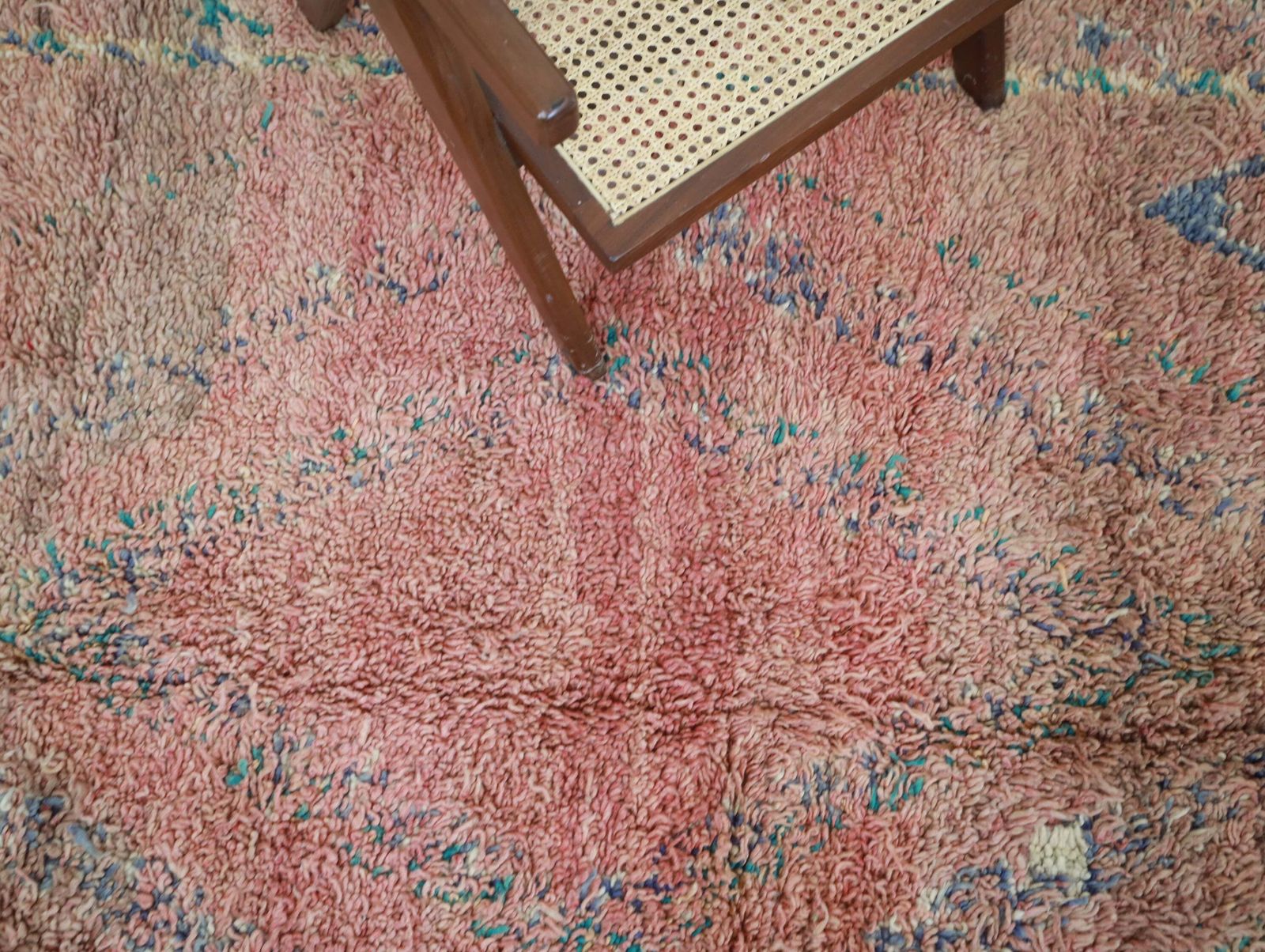 Jawhar Vintage Moroccan Rug 6'4" X9'4" photo vintage