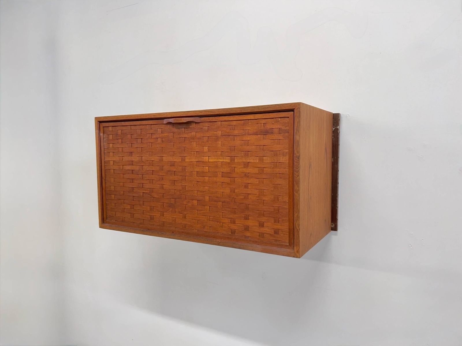 Teak Wall Cabinet By Poul Cadovius For Cado. photo vinterior