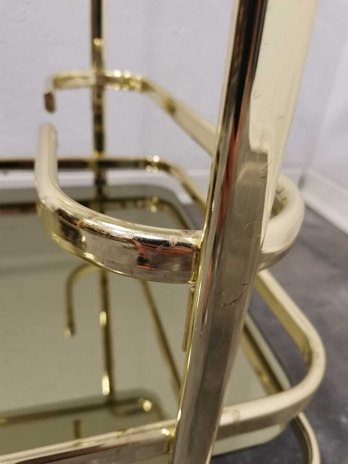 photo furniture Bar Cart, 1980s, Vintage