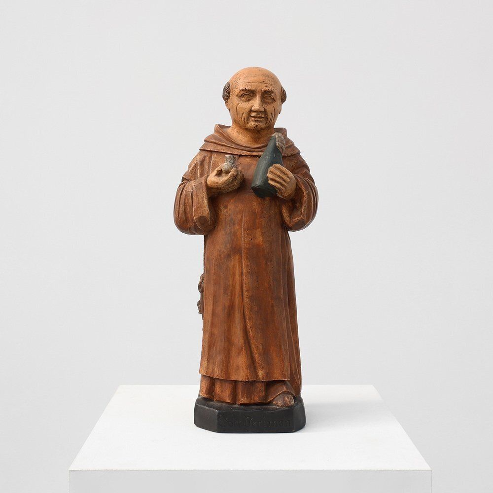 Dom Pérignon Champagne Advertising Figure By J. L. Delaroche, France, 1930s