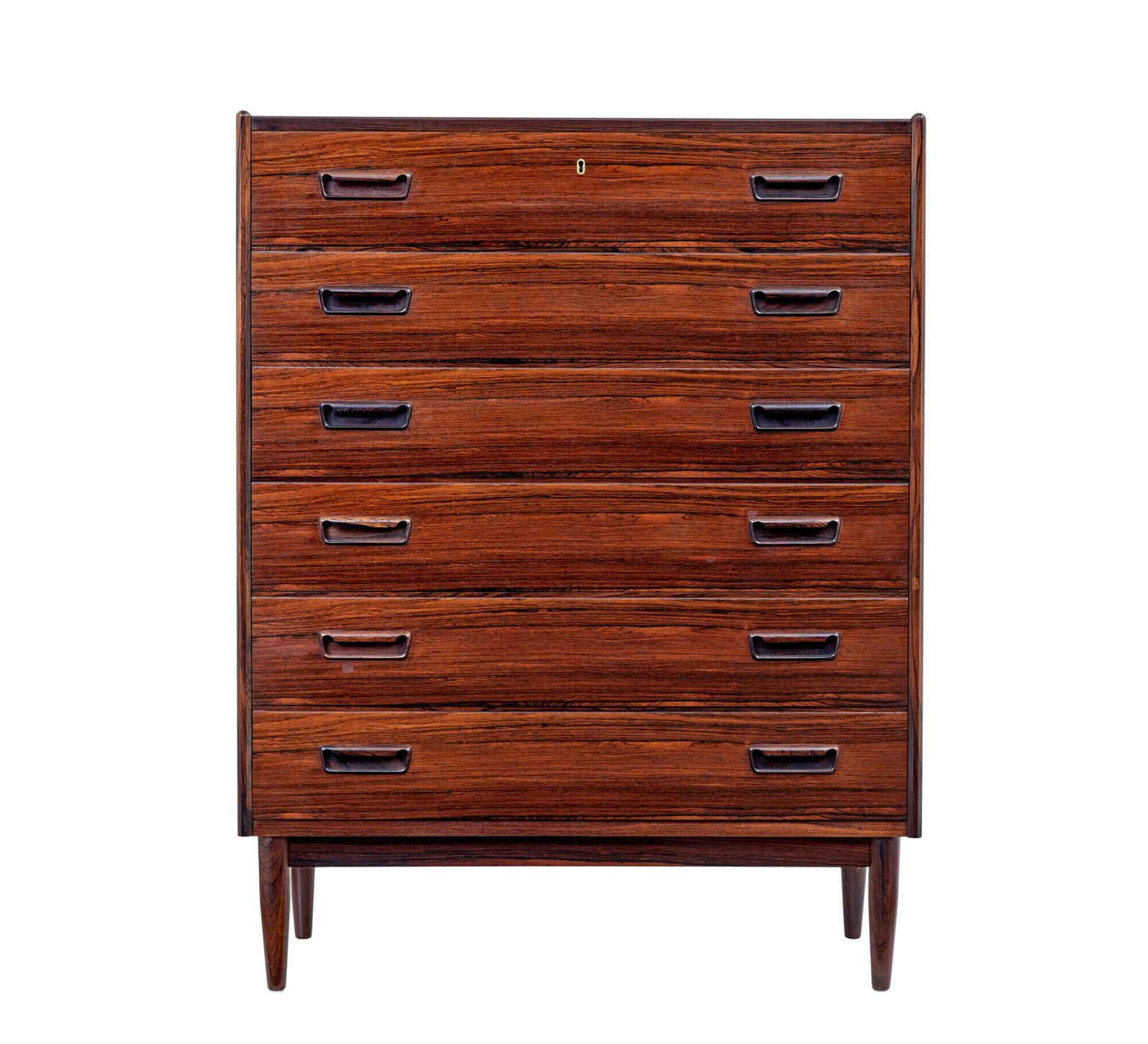 Mid 20th Century Scandinavian Tall Chest Of Drawers