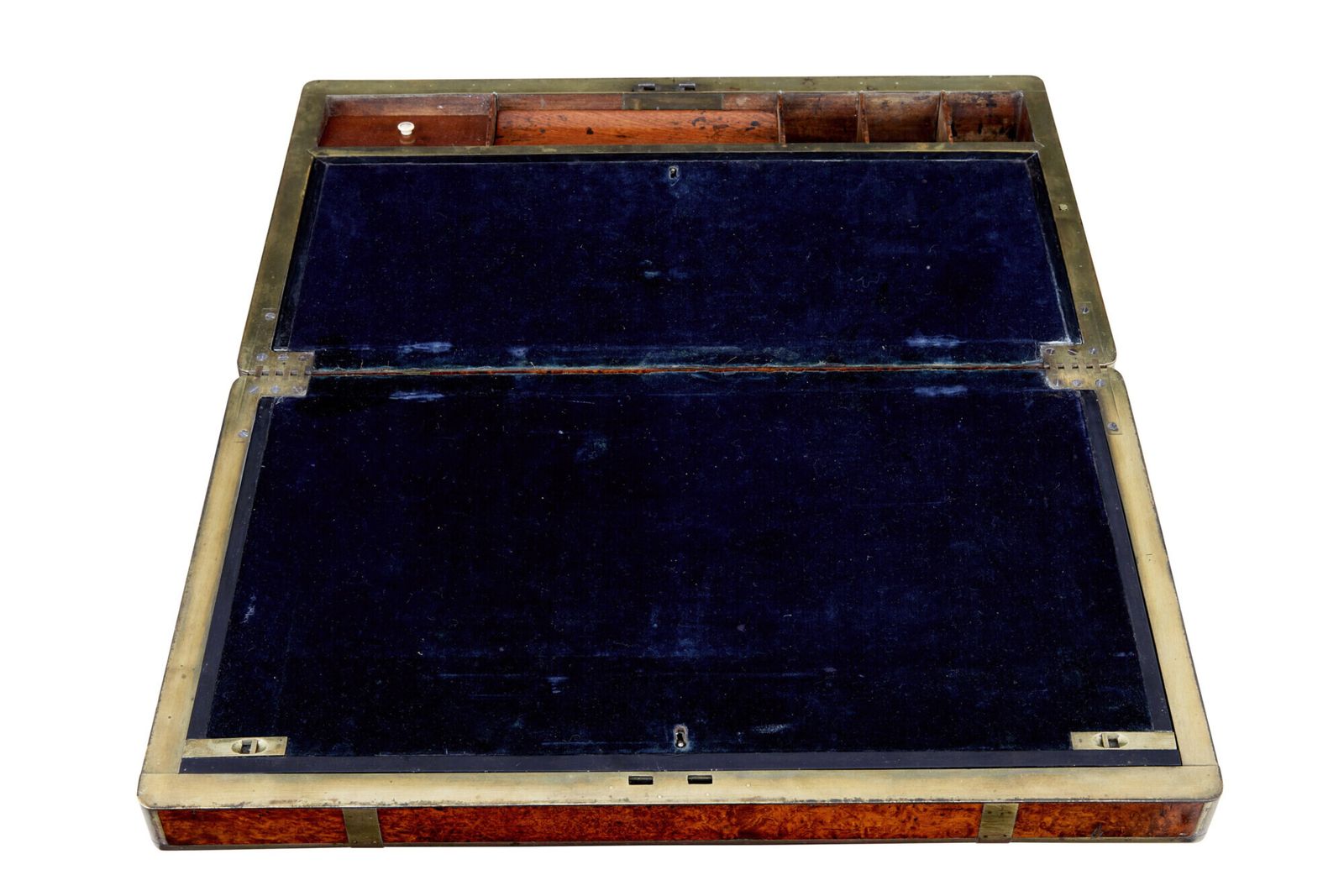 Mid 19th Century Burr Campaign Lap Writing Desk photo buy