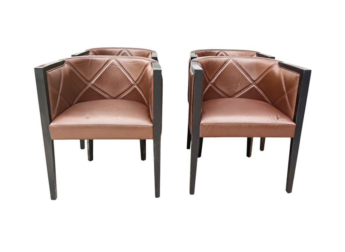 Set Of Four Stylish Designer Kesterport Tub Armchairs photo furniture