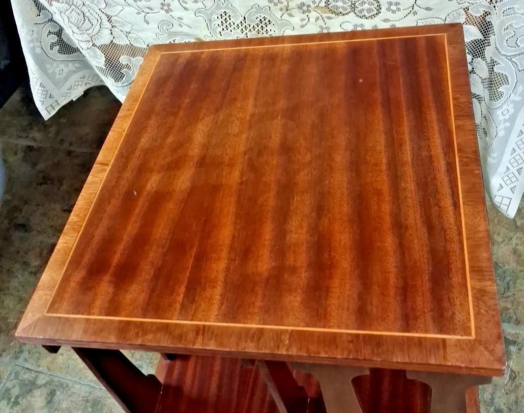 Antique Edwardian Mahogany Revolving Bookcase photo buy