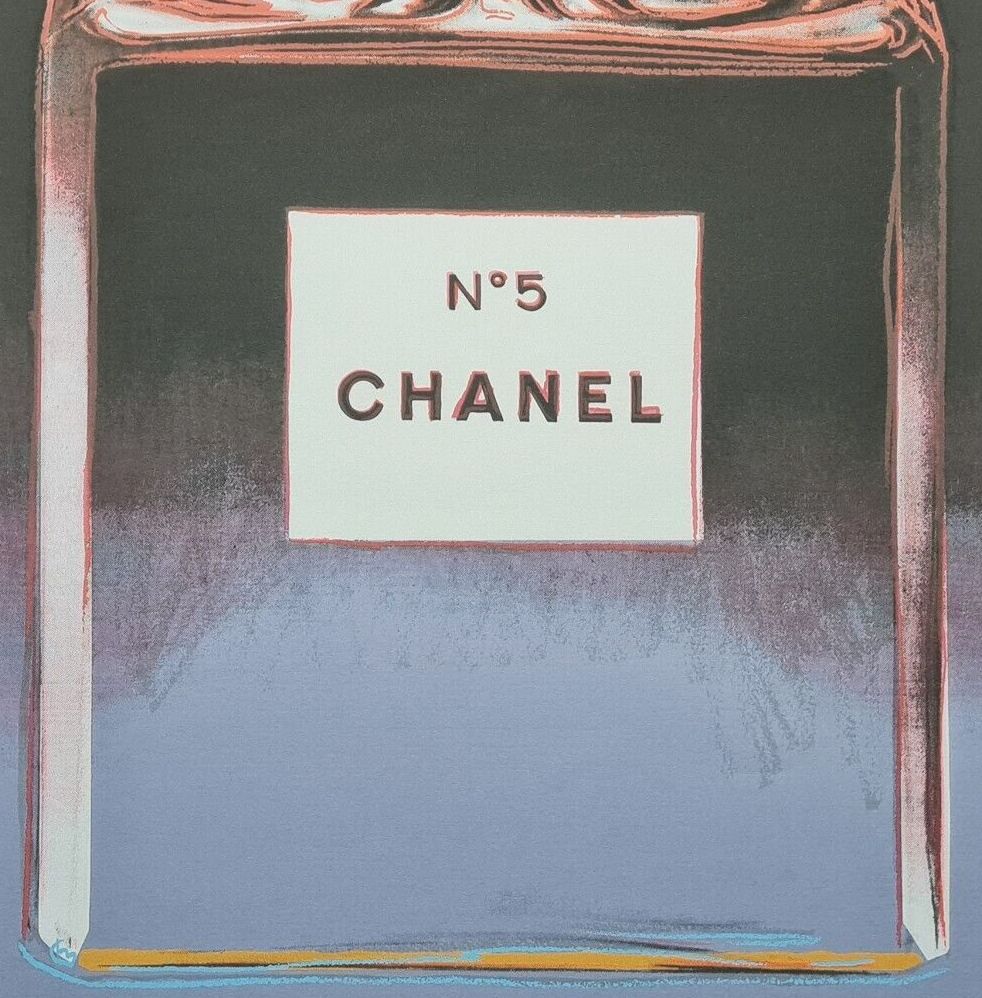 Andy Warhol Signed Chanel Certificate photo for sale
