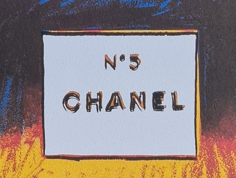 Andy Warhol Pop Art Lithograph: 'Chanel No. 5' Signed, Limited Edition Of 200 (50x40cm) photo 1900.0
