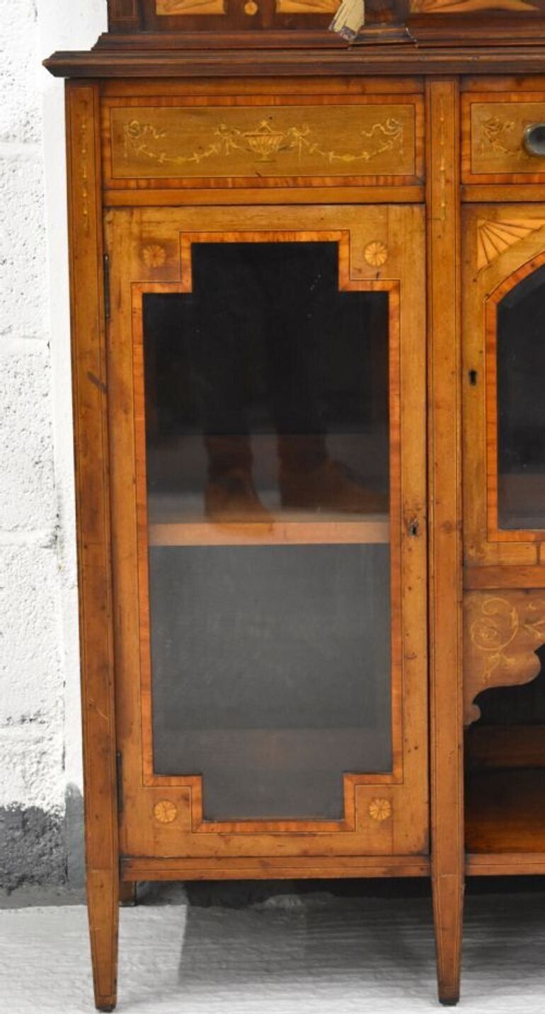 Victorian Mahogany Inlaid Sideboard photo buy