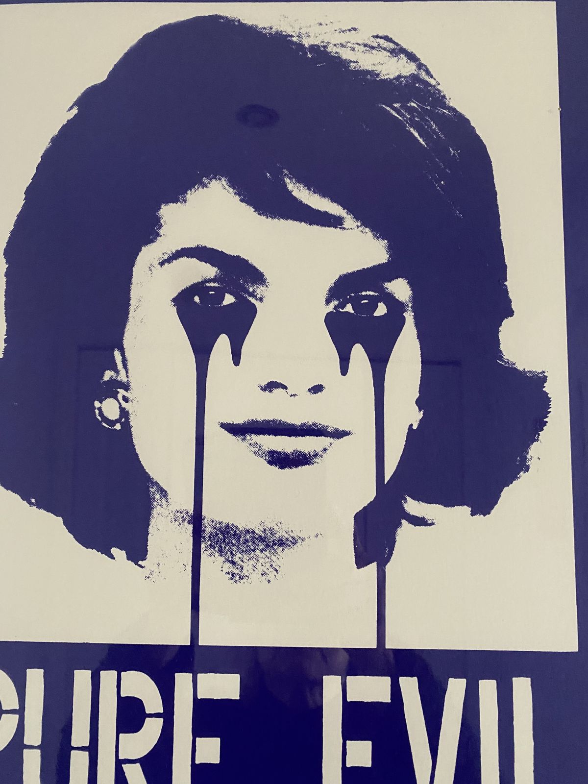 Pure Evil Print’ We Are Going To Eat You’ Featuring Jackie Kennedy photo furniture