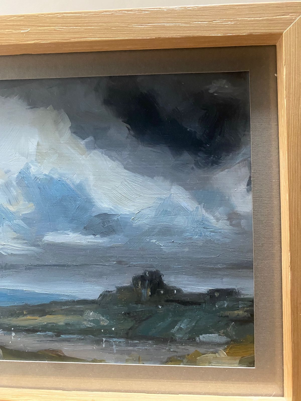 Coast And Stormy Sky Oil Painting photo 95.0