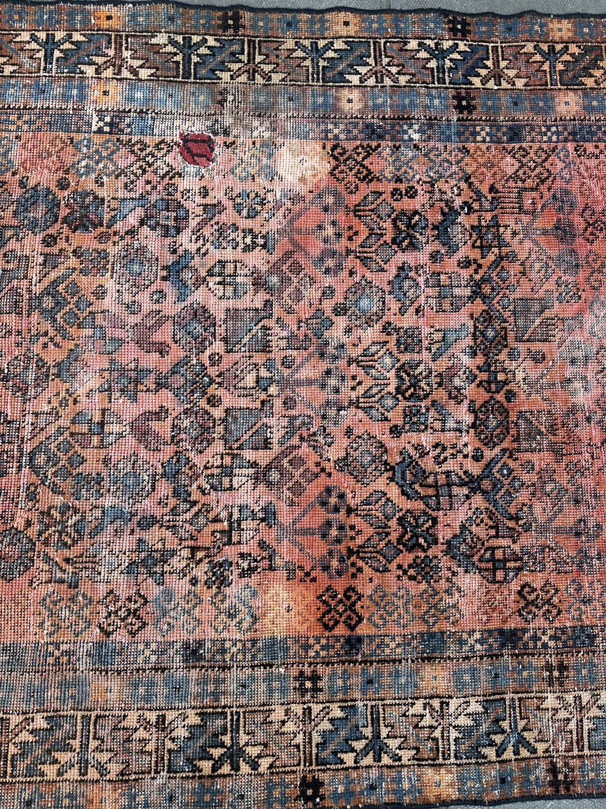 Oriental Hand Knotted Rug, 1970s, Wool photo furniture