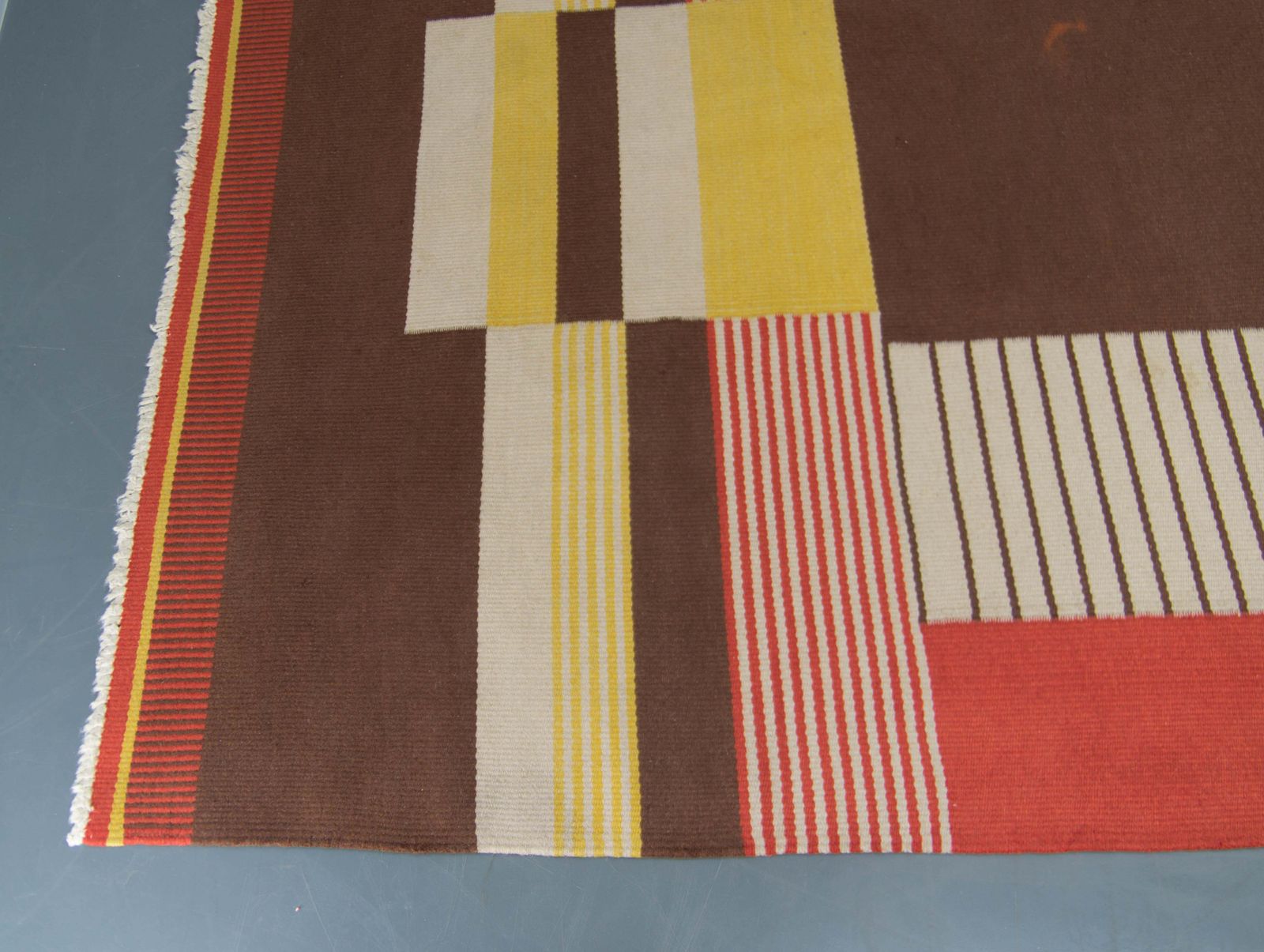 Rare Geometric Carpet By Antonin Kybal, 1948 photo buy