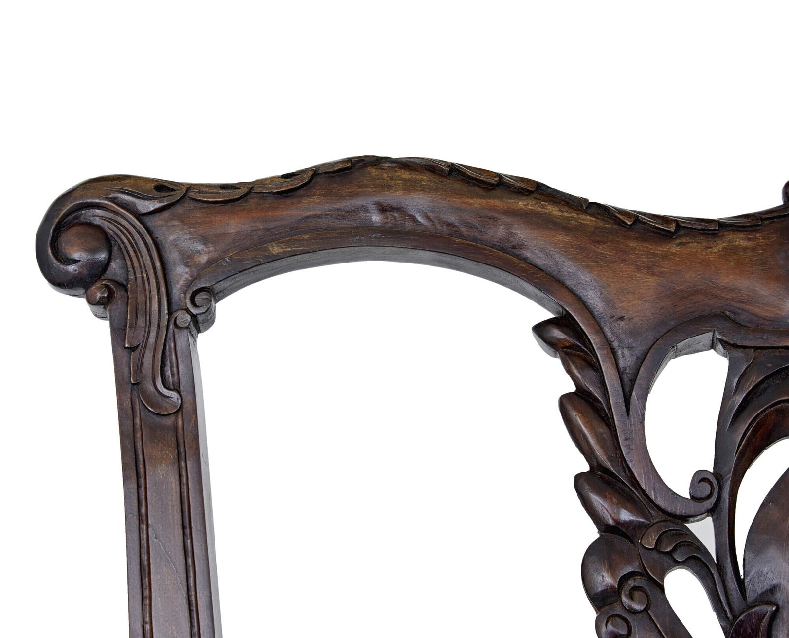 Chippendale Design Dining Chair Of Large Proportions For Display photo 4345.0
