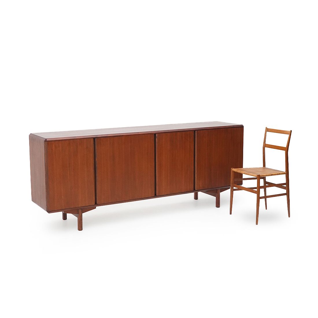 photo vintage Sideboard By Dino Cavalli For Tredici (Ila), 1960s