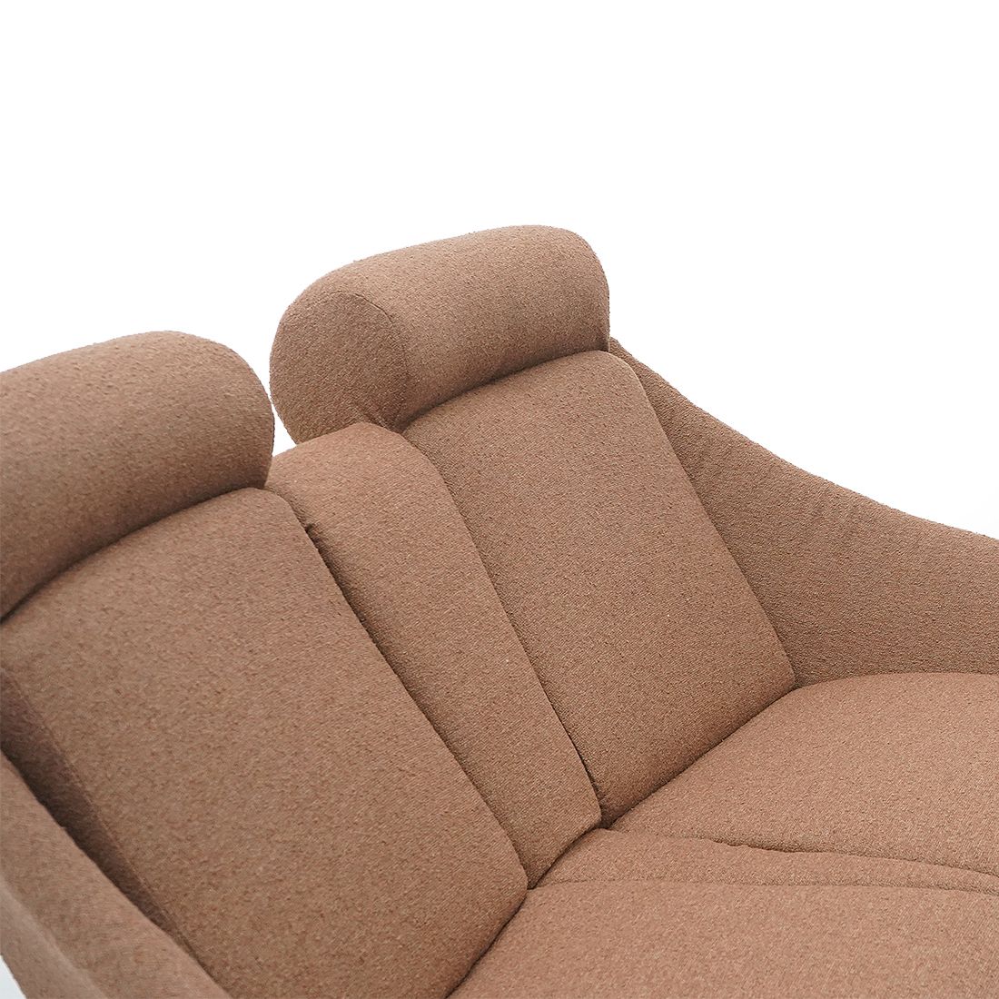 2 Seater Sofa In Hazelnut Bouclé, 1950s photo 3750.0
