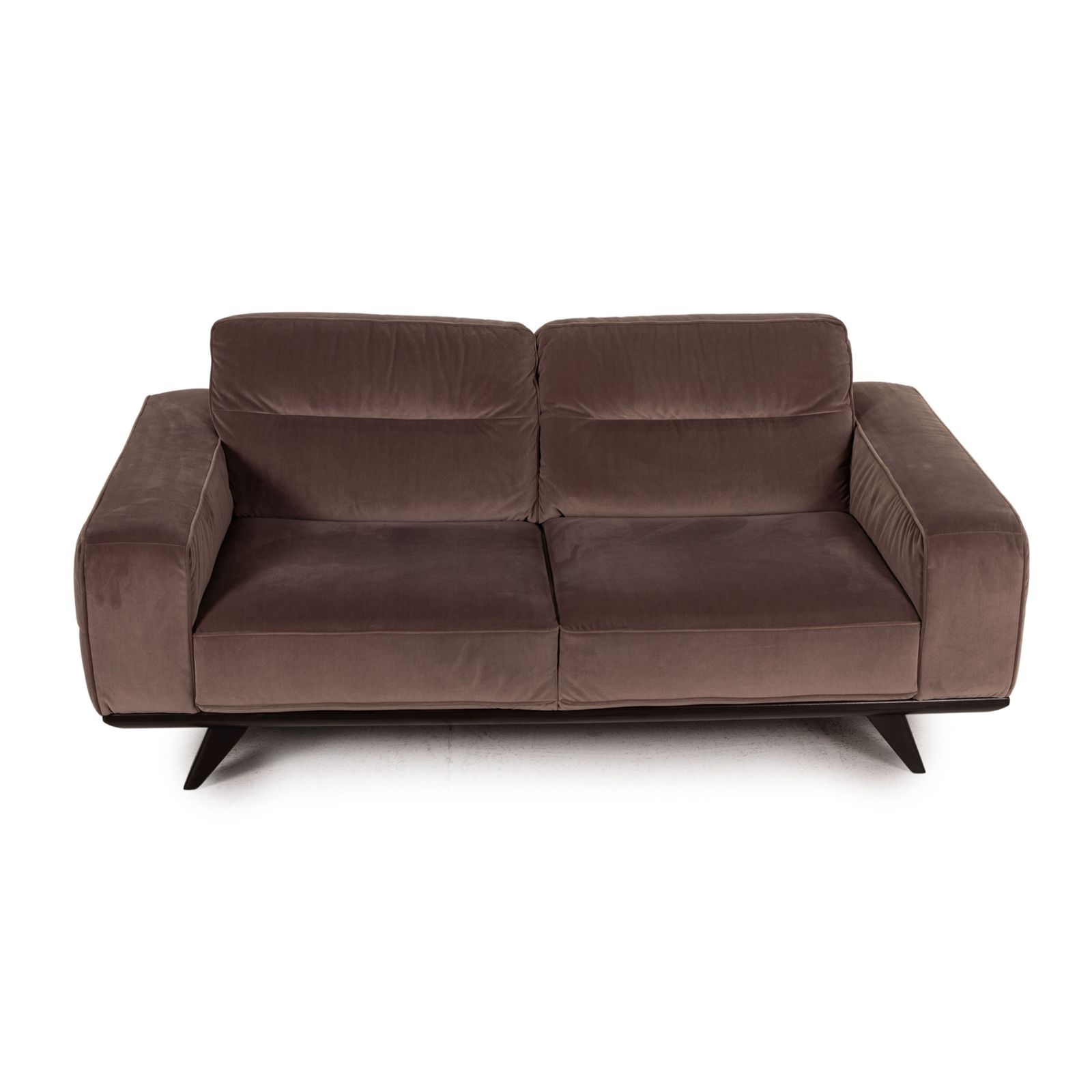 Canapé Natuzzi Audacia en tissu brun, 2 places photo vintage