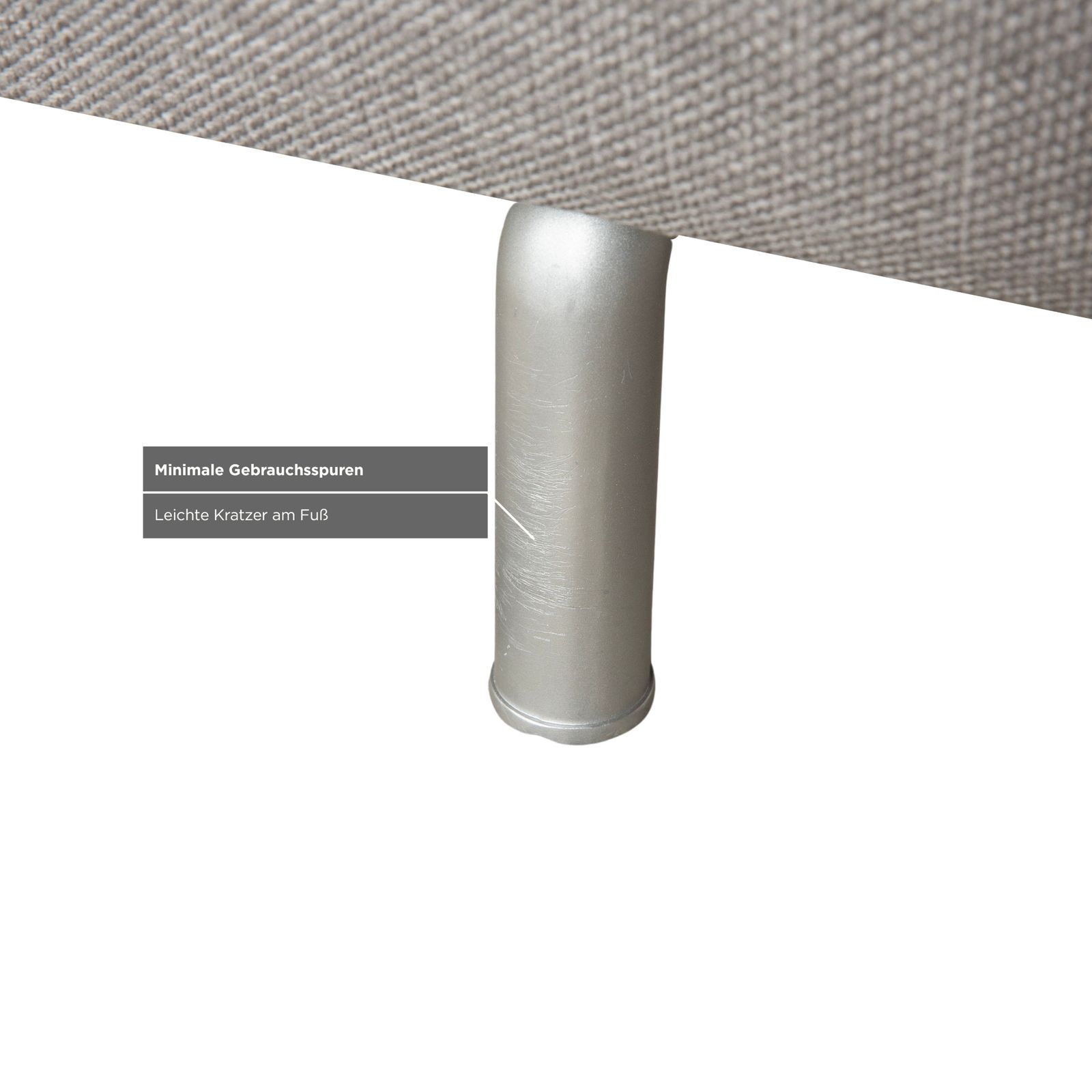 Cassina Met 250 Stof Driezitter Lichtgrijs Bank Opnieuw Bekleed photo 4806.0