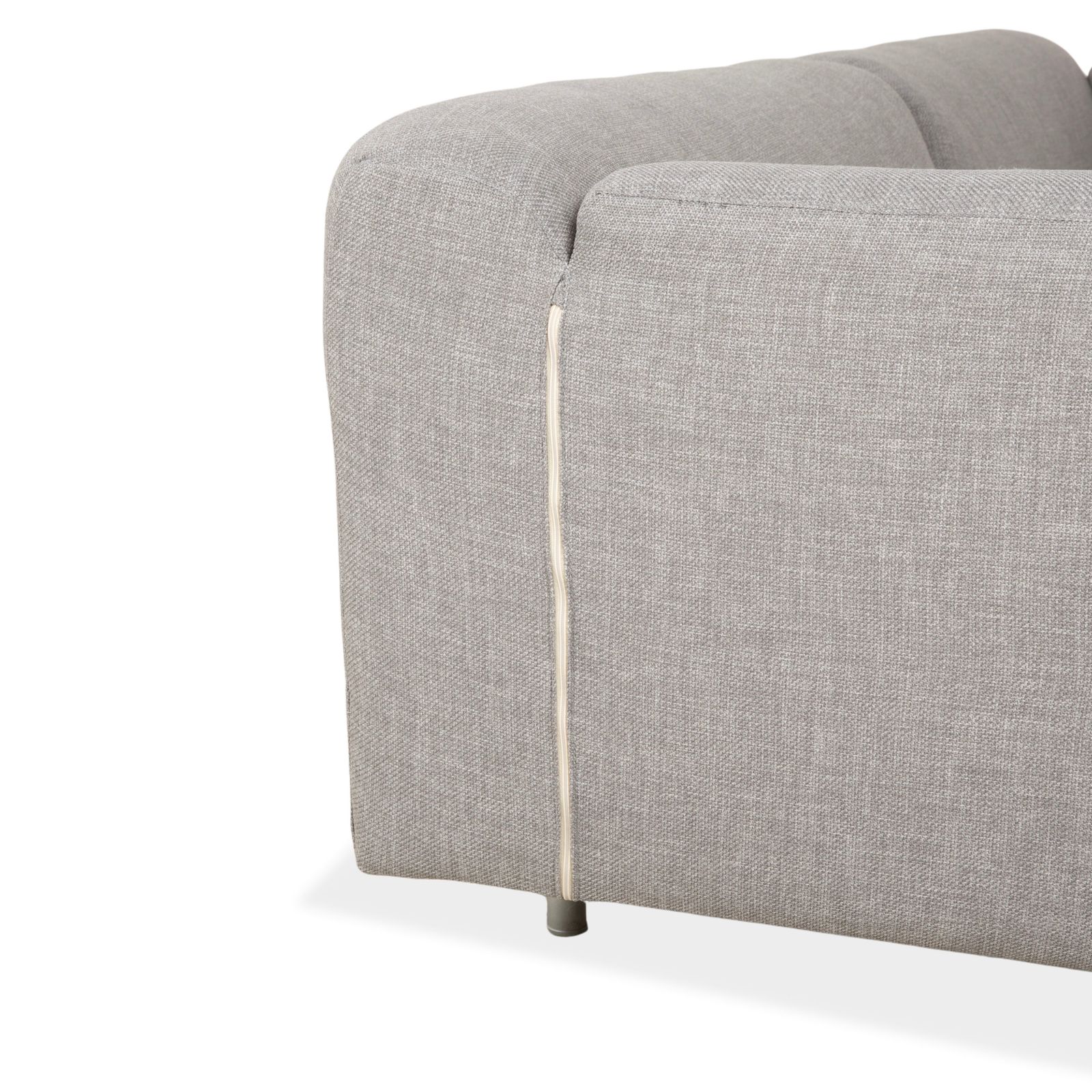 Cassina Met 250 Stof Driezitter Lichtgrijs Bank Opnieuw Bekleed photo vinterior