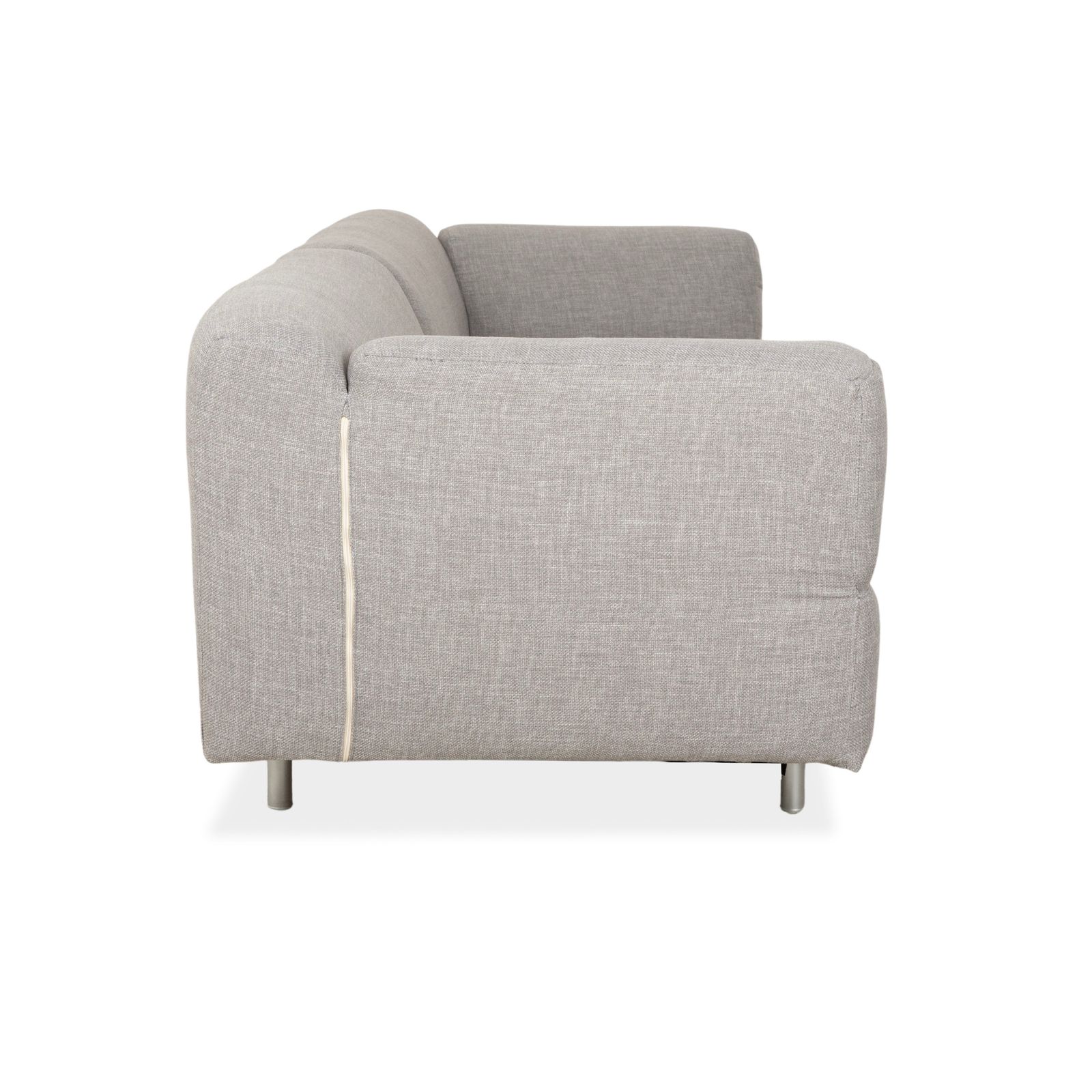 Cassina Met 250 Stof Driezitter Lichtgrijs Bank Opnieuw Bekleed photo vintage