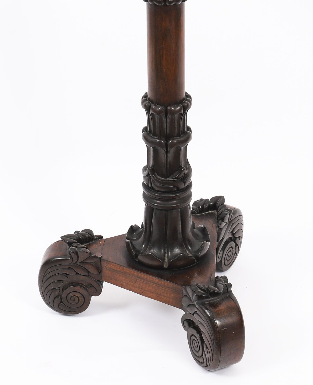 1250.0 Antique William IV Gonçalo Alves Tripod Music Stand C.1830 19th Century photo