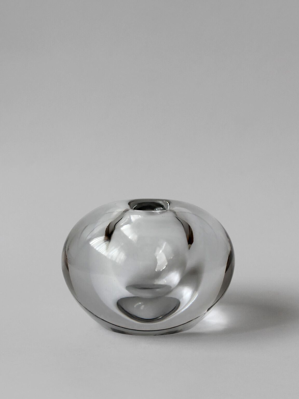 Timo Sarpaneva Crystal Glass Vase For Iittala, 1960s, Finland
