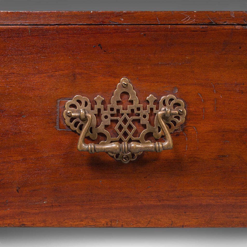 3010.0 Antique Presentation Insignia Box, Italian, Campaign Chest, Victorian, C.1900 photo