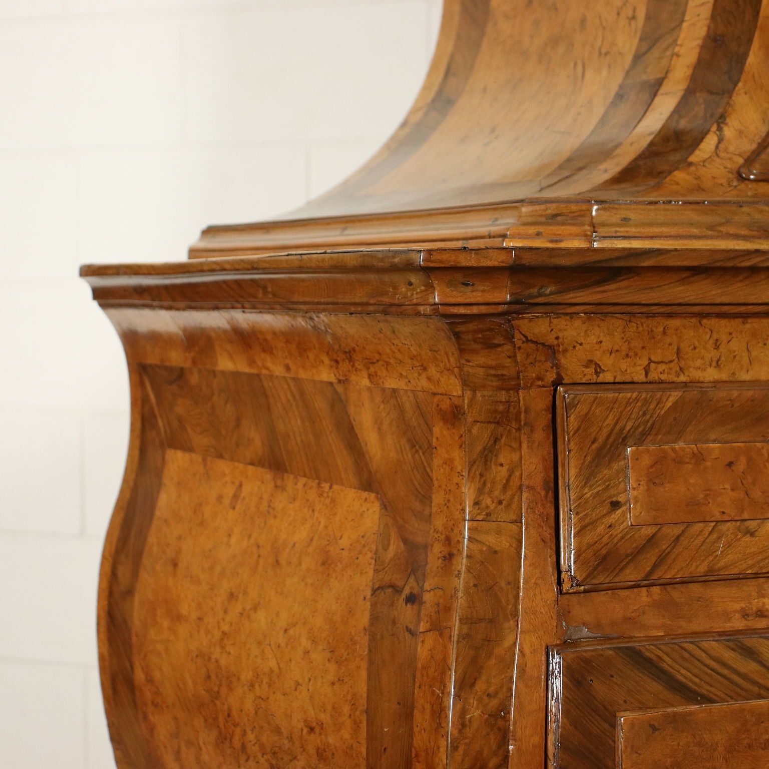 Furniture Chest Of Drawers Barocchetto Maple Poplar Bronze Emilia Italy 1700 photo