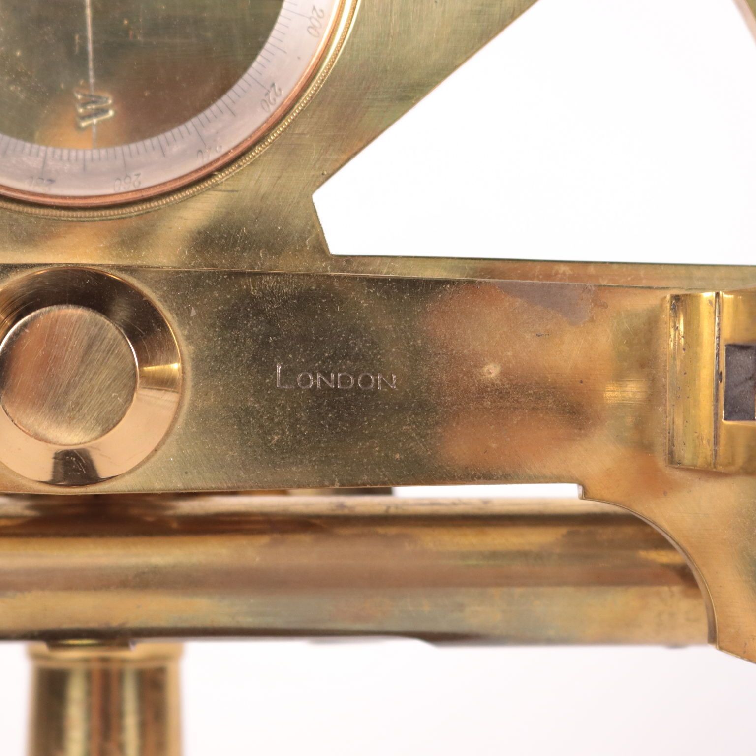 Stanley London Geodesy Graphometer With Compass London 20th Century photo vinterior